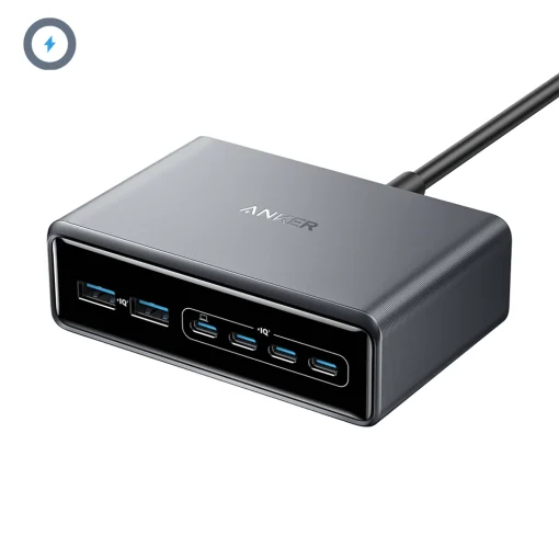 شارژر رومیزی 200 واتی انکر پرایم Anker Prime Charger (200W, 6 Ports, GaN) – مدل A2683